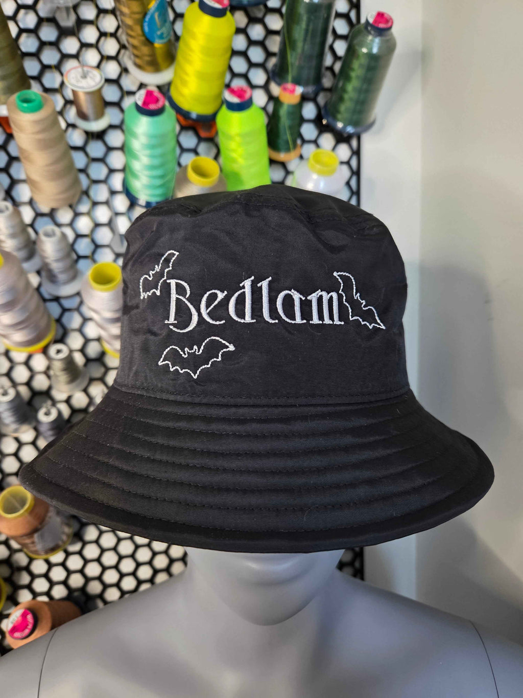 Custom TEXT ONLY BUCKET HAT