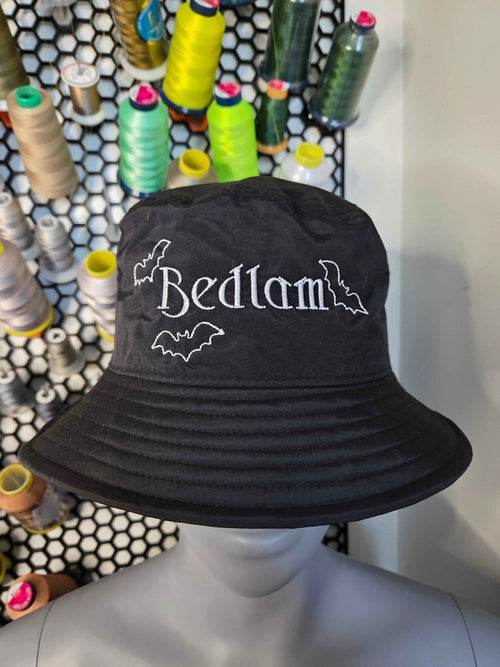 Custom TEXT ONLY BUCKET HAT