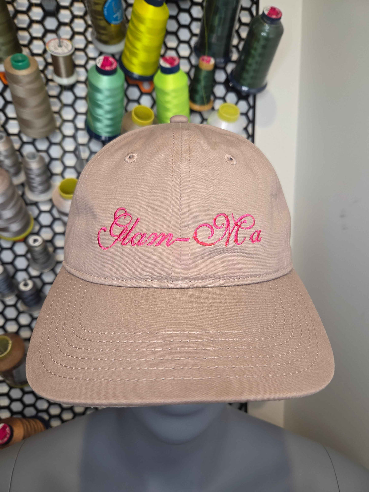 Custom TEXT ONLY CAP