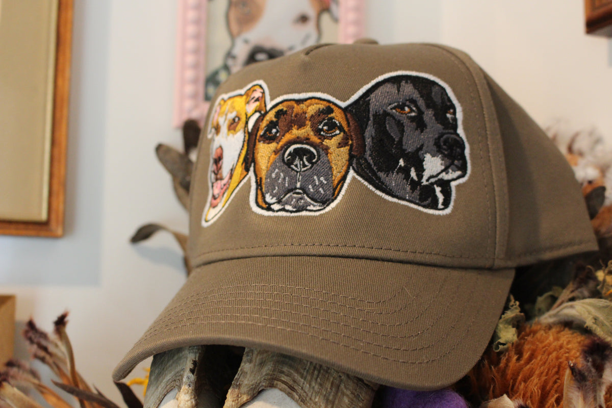 CAP, CUSTOM PET EMBROIDERY ON YOUR HAT