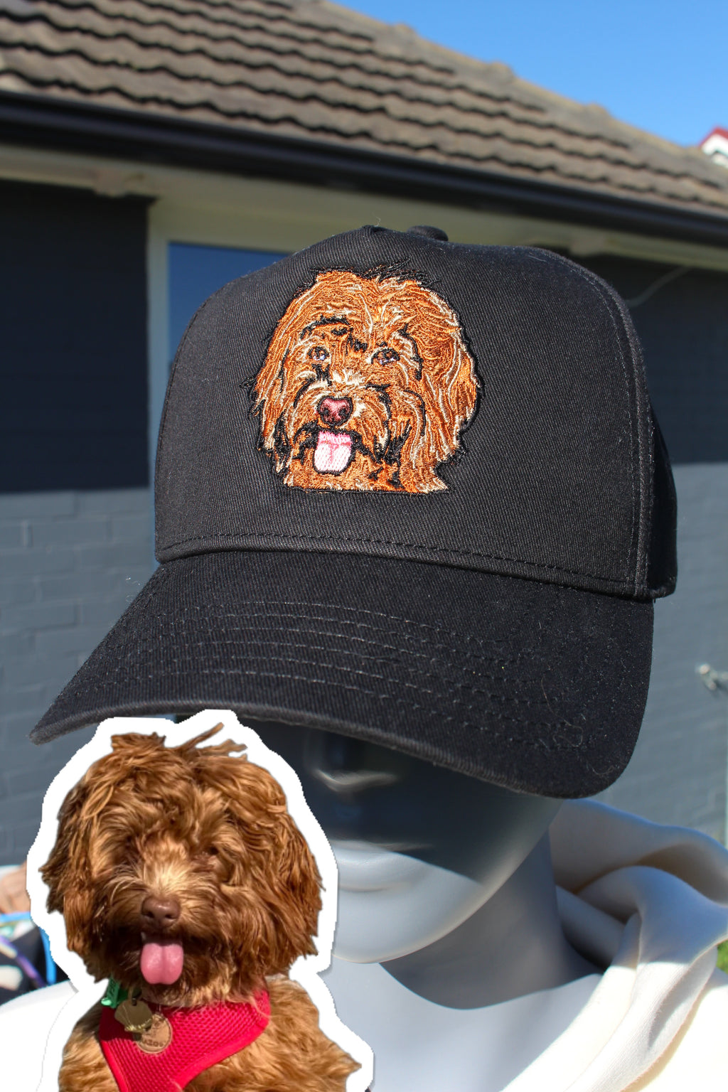 CAP, CUSTOM PET EMBROIDERY ON YOUR HAT